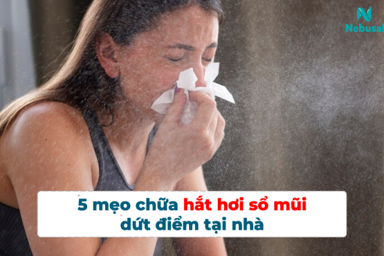 5 mẹo chữa hắt hơi sổ mũi dứt điểm tại nhà