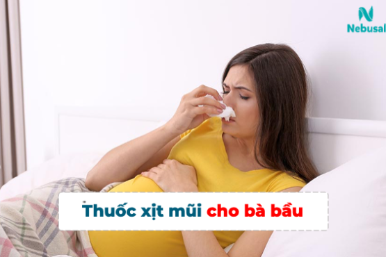 Các thuốc xịt mũi cho bà bầu an toàn và hiệu quả