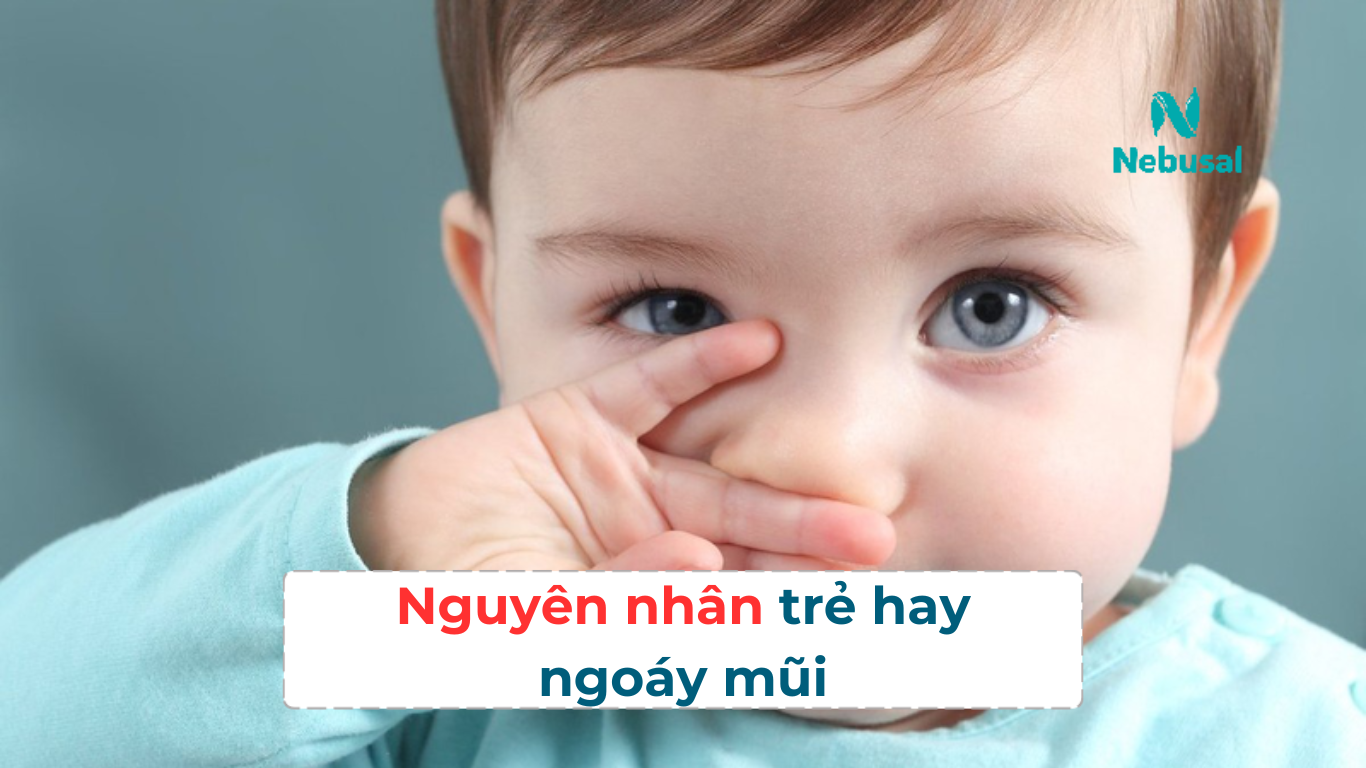 nguyên nhân trẻ hay ngoáy mũi 