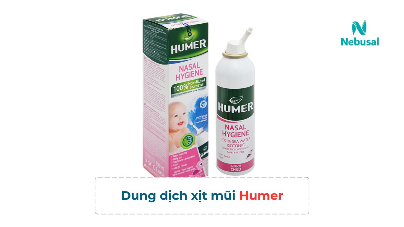 Dung dịch vệ sinh mũi 