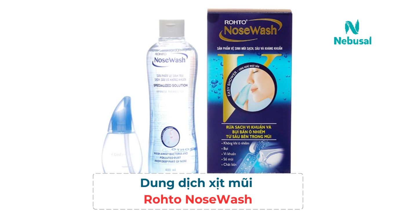 Dung dịch vệ sinh mũi 