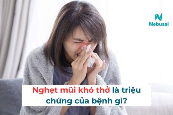 Nghẹt mũi khó thở là triệu chứng của bệnh gì?