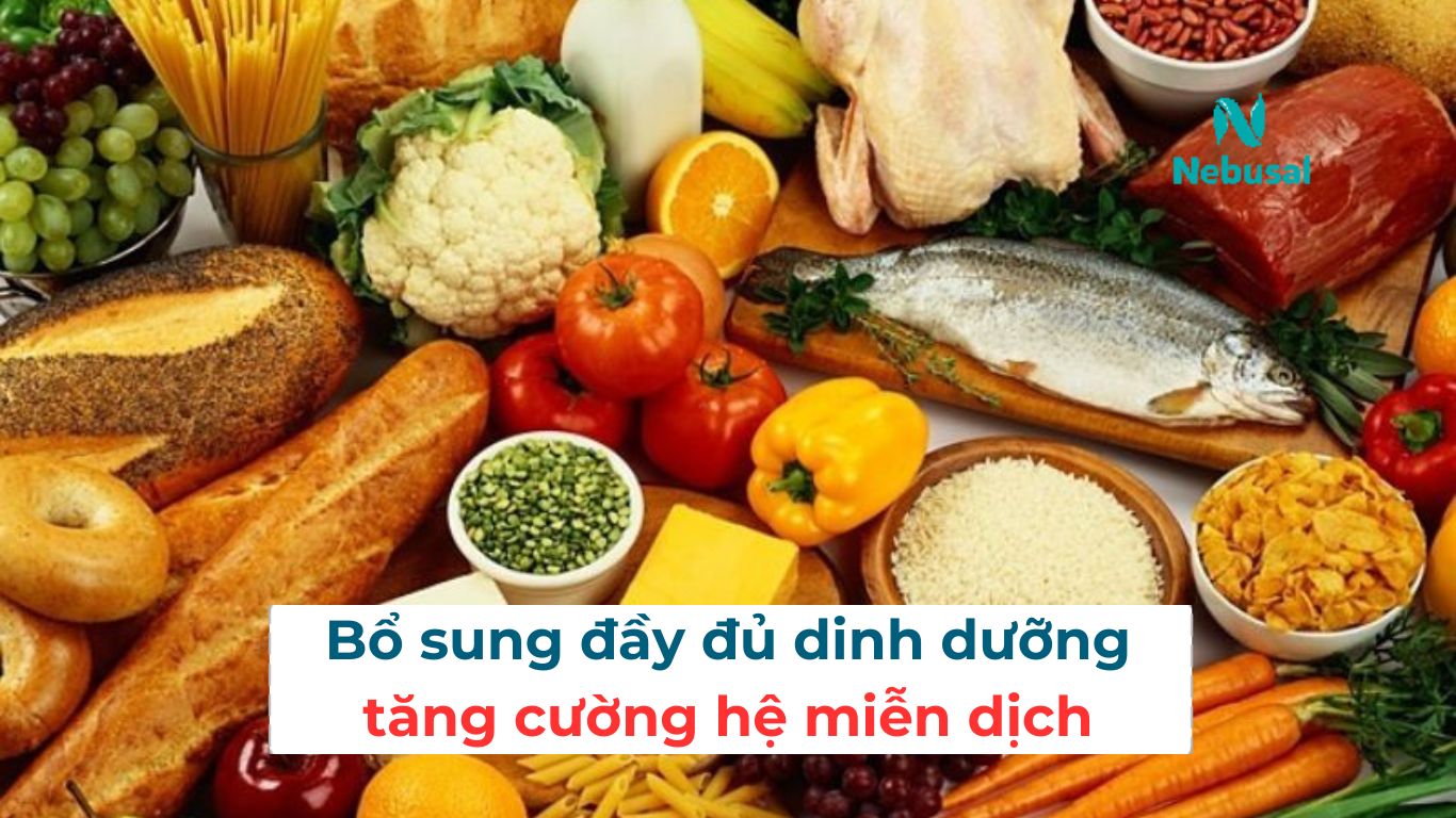 Bổ sung đầy đủ dinh dưỡng hạn chế bị nghẹt mũi 