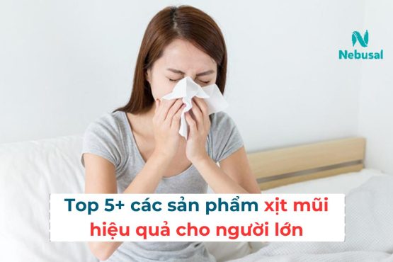 Top 5+ các sản phẩm xịt mũi hiệu quả cho người lớn
