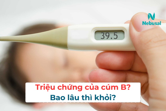 Triệu chứng của cúm B? Bao lâu thì khỏi?