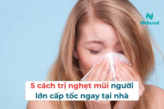 5 cách trị nghẹt mũi người lớn cấp tốc ngay tại nhà
